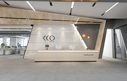 CCO化妝品辦公室空間裝修設(shè)計